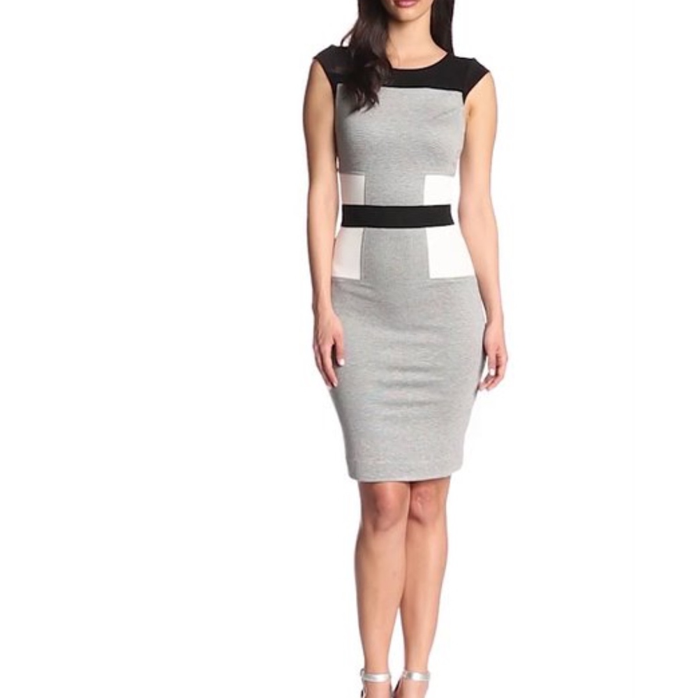 French Connection Color block  Dress